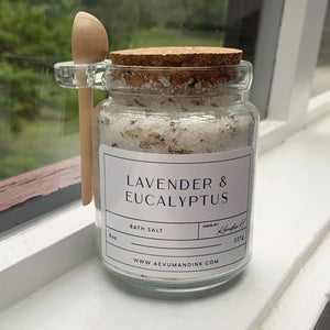 Lavender and Eucalyptus Bath Salts