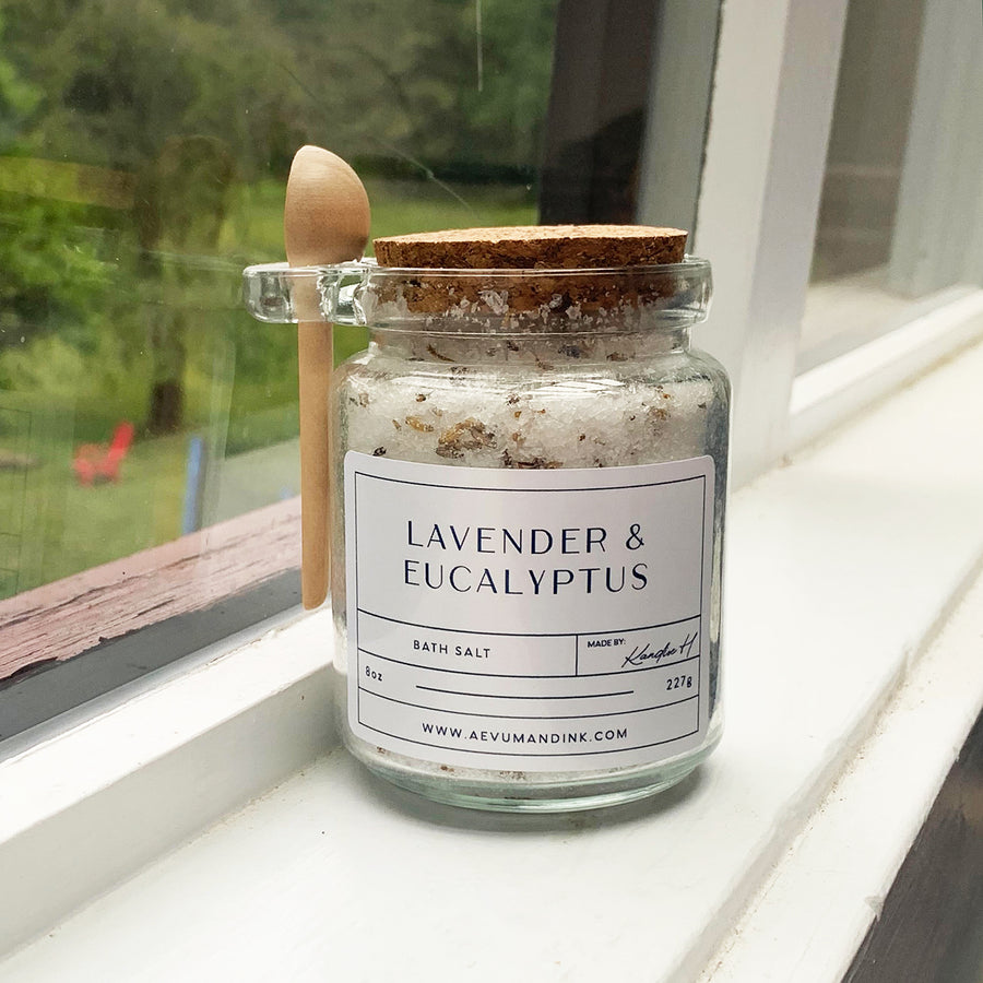 Lavender and Eucalyptus Bath Salts