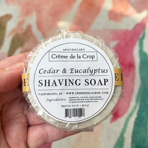 Men's Shaving Soap - Cedar & Eucalyptus