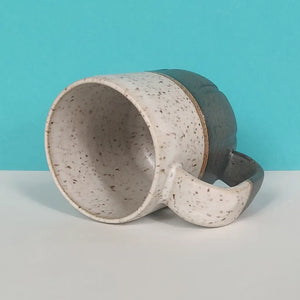 Black and White Cookie Stoneware Mug