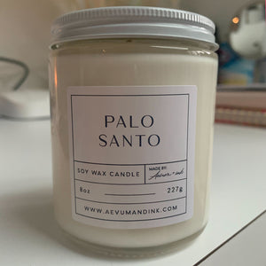 Palo Santo Soy Wax Candle