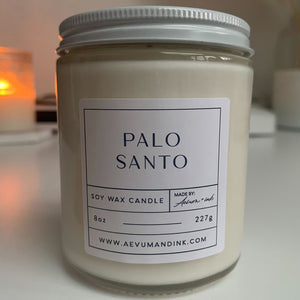 Palo Santo Soy Wax Candle