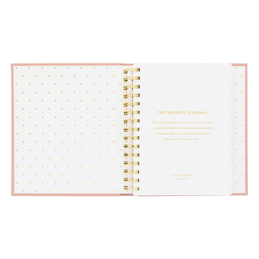 The Mindful Journal, Rose Linen