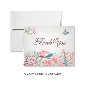 "Amelie" Little Bird Baby Shower Invitation