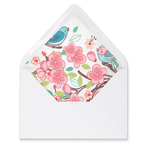 "Amelie" Little Bird Envelope Liners