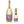 Load image into Gallery viewer, &quot;Angie&quot; Purple + Gold Bachelorette Party Champagne Labels
