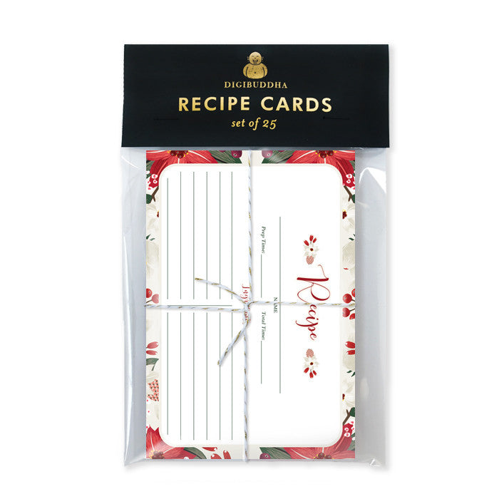Holiday Recipe Cards |  Aurora