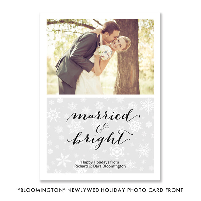 Just Married Photo Card