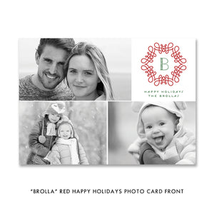Baby Holiday Photo Card