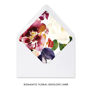 Romantic Floral Save The Date Invitation Coll. 6