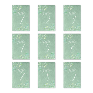 Whimsical Vines Table Numbers | Coll. 16