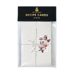 Pack of 25 Recipe Cards