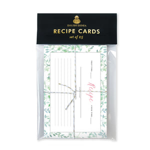 Whimsical Vines Recipe Cards | Coll. 16
