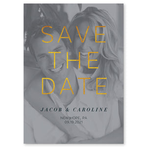 Save the Date Photo Card