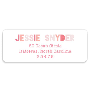 Personalized Return Address Labels