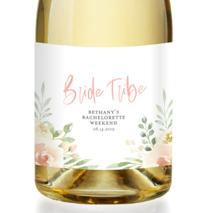 Bride Tribe Champagne Labels
