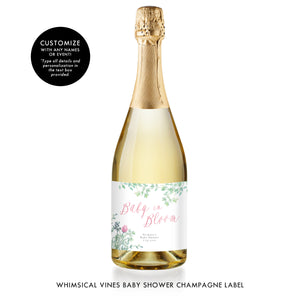 Personalized Champagne Label 