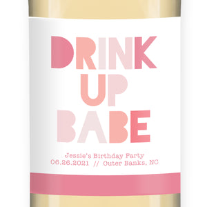 Wine Label Birthday Party