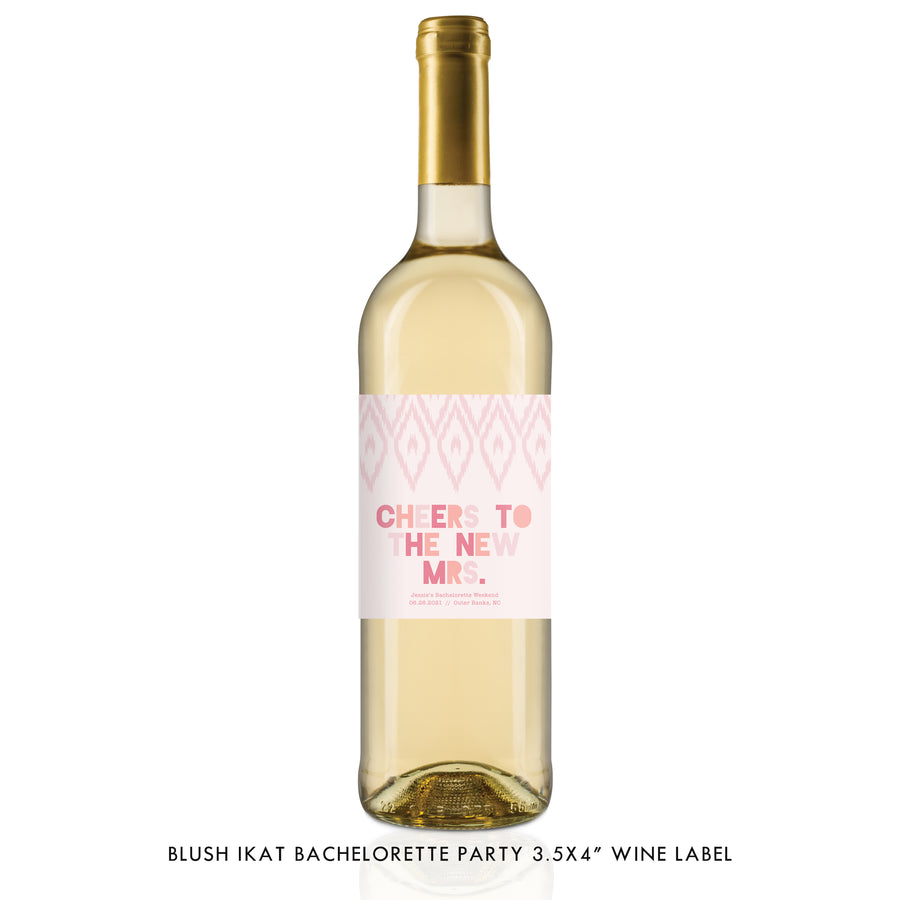Customized Bachelorette Party Labels