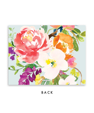 Spring Floral Personalized Stationery