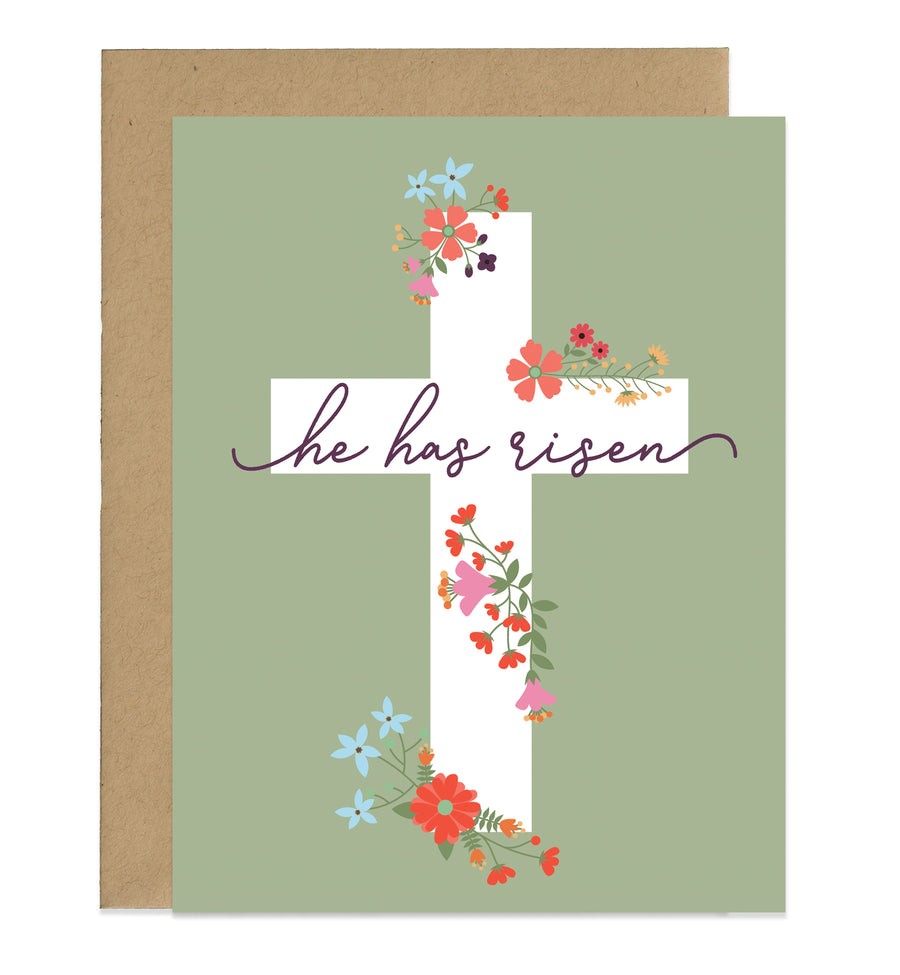 He Has Risen Easter Card
