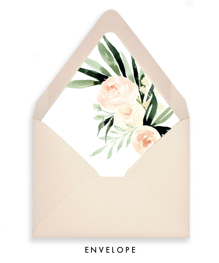 Floral + Greenery Personalized Stationery Coll. 2