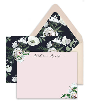 Whimsical Floral Personalized Stationery