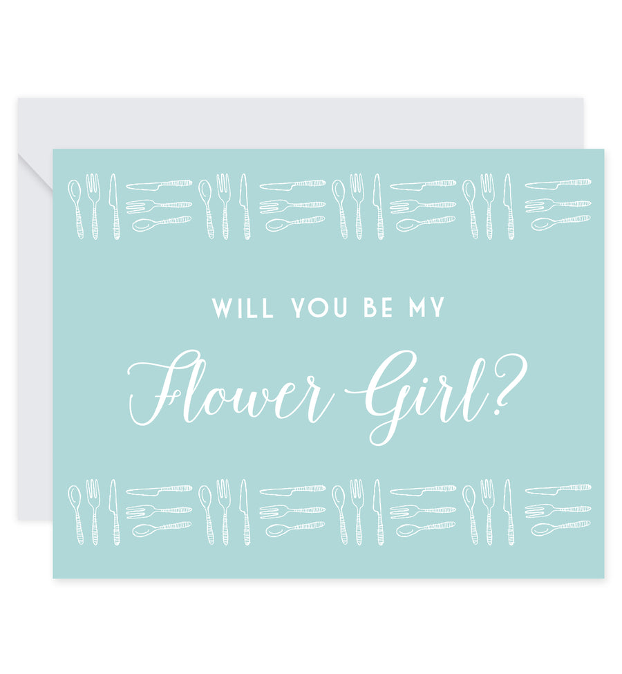 Will You Be My Flower Girl Card