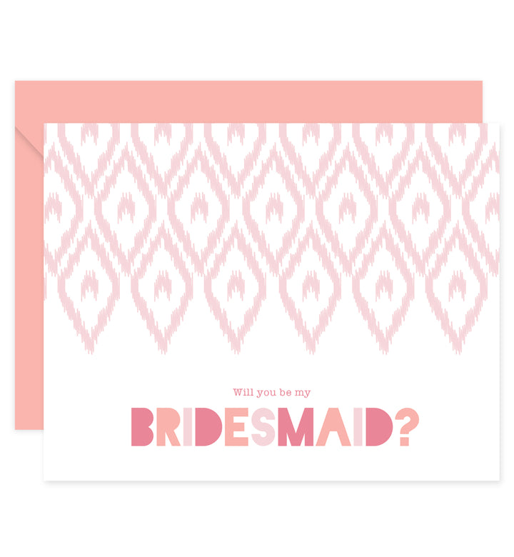Bridesmaid Proposal Card with Envelopes