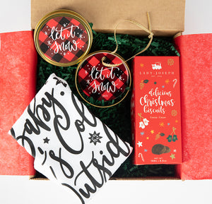 Let It Snow Holiday Gift Box