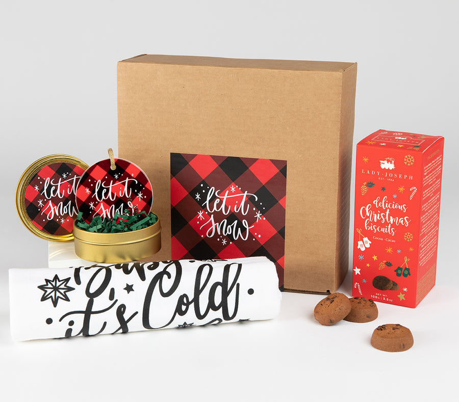 Let It Snow Holiday Gift Box