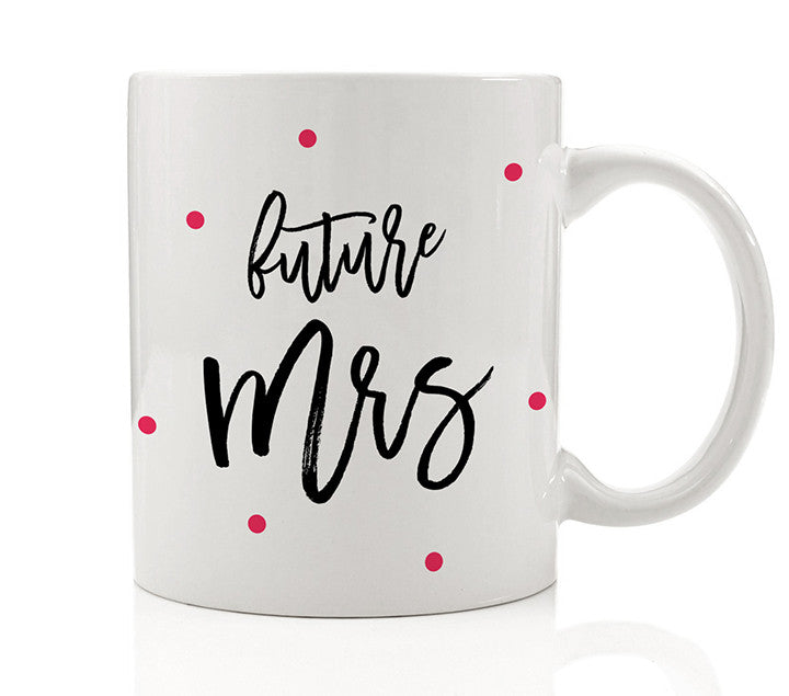 Future Mrs Pink Dots Mug