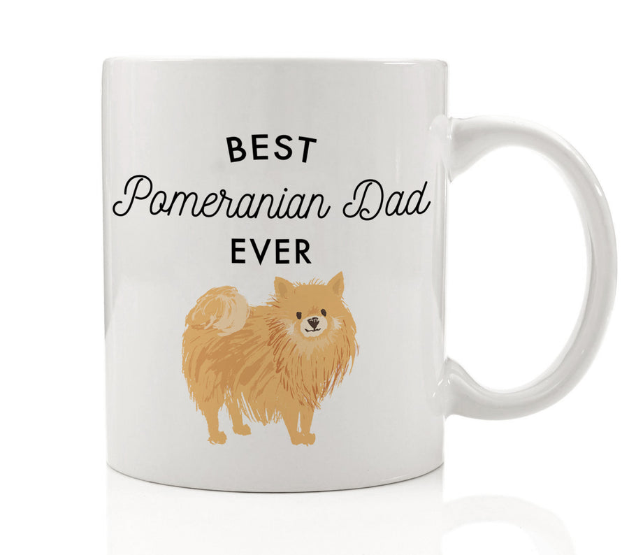 Best Pomeranian Dad Ever Mug