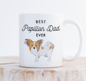 Best Papillon Dad Ever Mug
