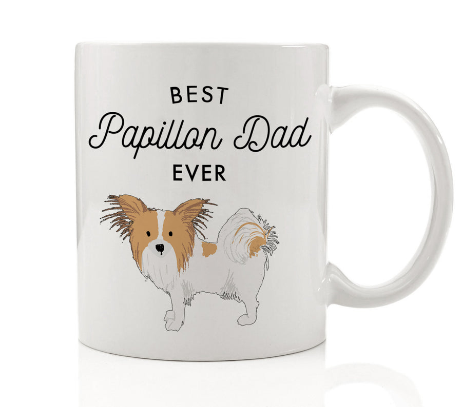 Best Papillon Dad Ever Mug
