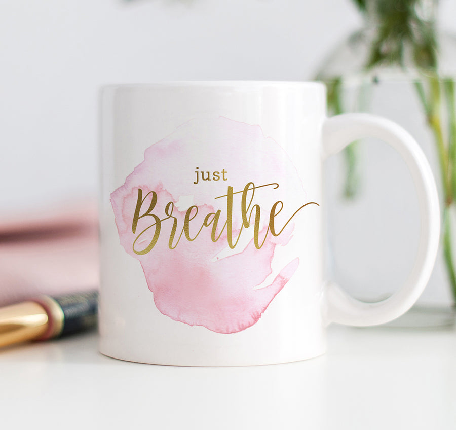 Just Breathe Mug