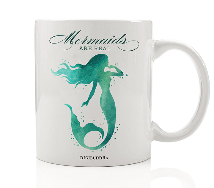Mermaids Are Real Mug | Green