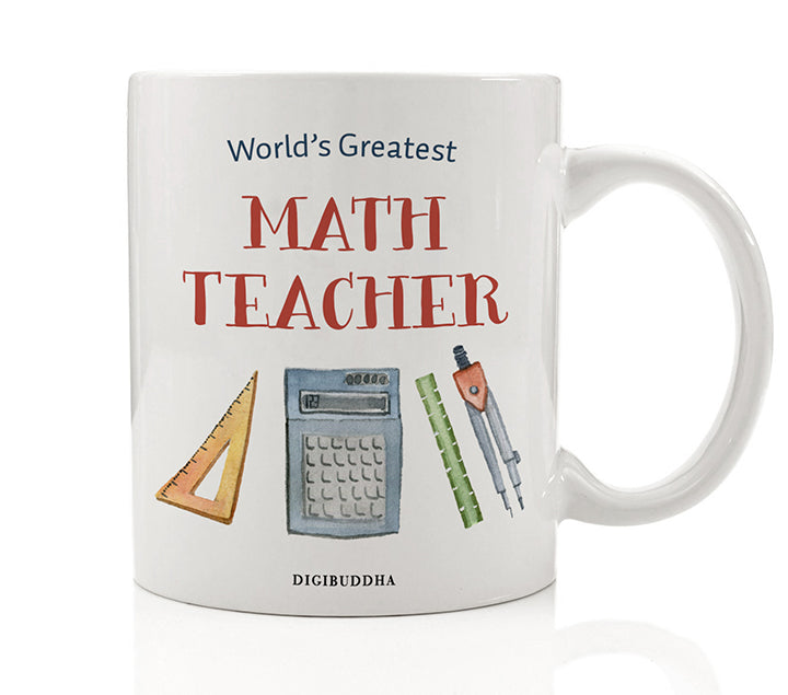 World's Greatest Math Teacher Mug