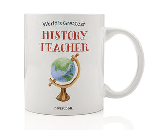 World's Greatest History Teacher Mug