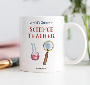 World's Greatest Science Teacher Mug