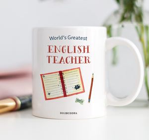 World's Greatest English Teacher Mug