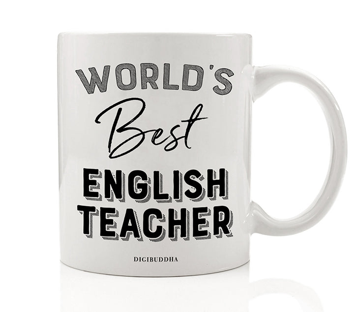 World's Best English Teacher Mug