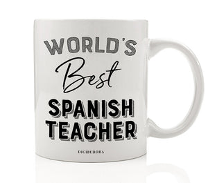 World's Best Spanish Teacher Mug