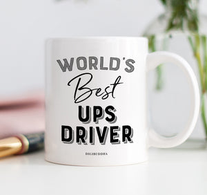 World's Best UPS Driver Mug