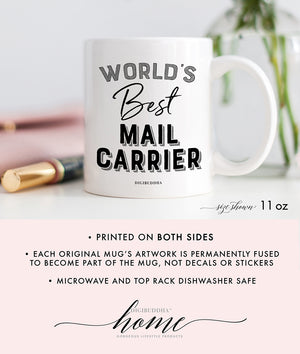 World's Best Mail Carrier Mug