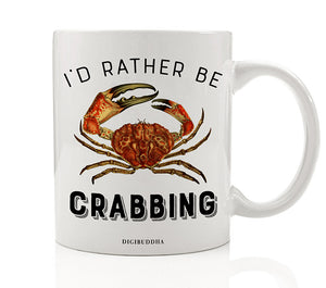 I'd Rather Be Crabbing Mug