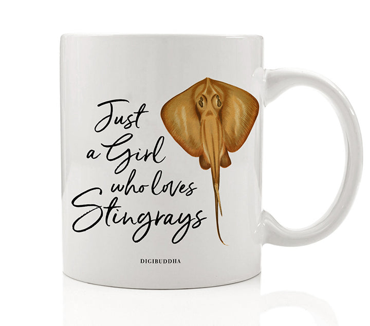 Just A Girl Who Loves Stingrays Mug