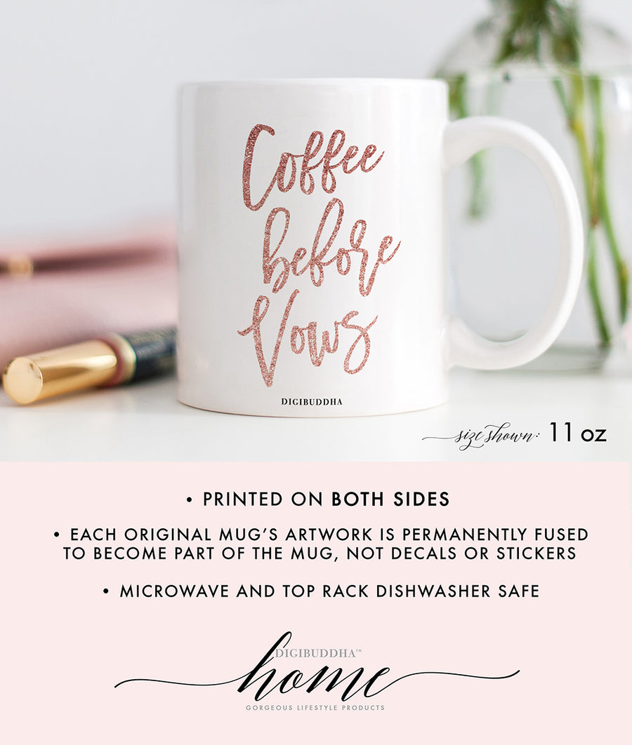 Coffee Before Vows Mug