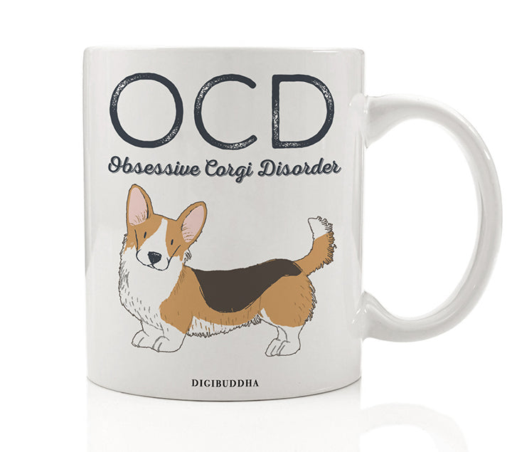 Obsessive Corgi Disorder Mug