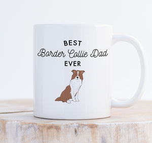 Best Border Collie Dad Ever Mug